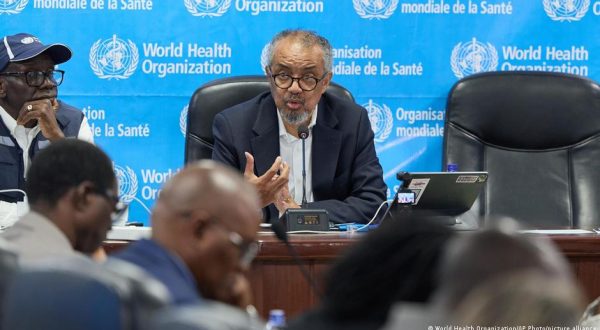 WHO Chief Warns Ebola Outbreak in DR Congo Is Accelerating